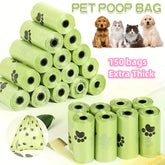 Extra Thick Leak-Proof Lavender Scent Dog Poop Bag - 100% Biodegradable Pet Poop Bag, High Quality Pet Waste Disposal