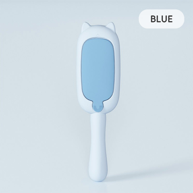 Electrostatic adsorption two-way roller hair removal brush
