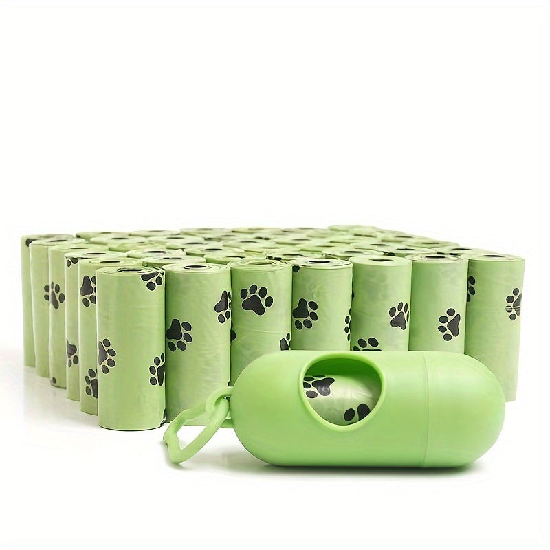 Biodegradable Dog Poop Bag, Pack of 100, Pet Waste Bag, Portable Dog Poop Bag, Portable, Dog Walking Cleaning Supplies