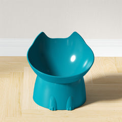 [High Rating] Raised Feeder for Cats and Dogs - Neck Friendly, Anti-Tilt Tilt Bowl for Food and Water