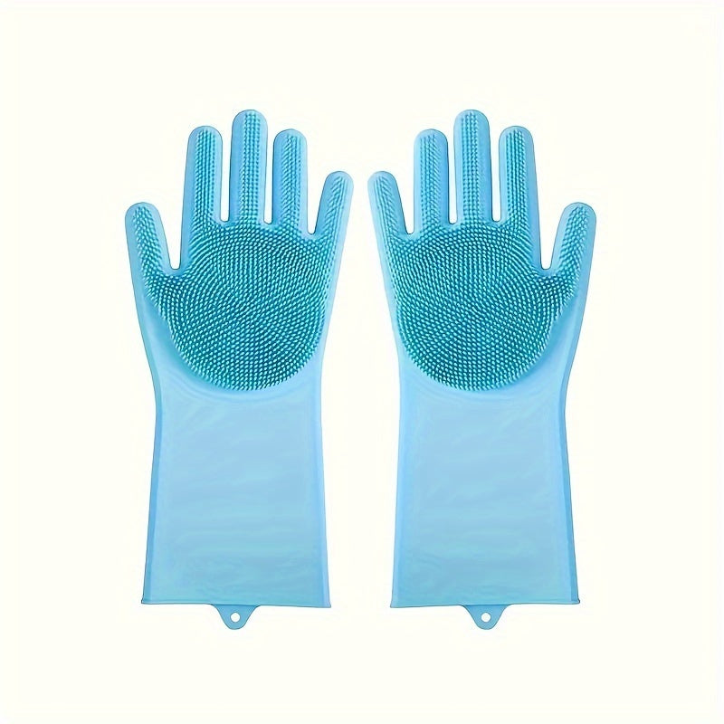 2-piece 2-in-1 pet dog bath gloves, pet brush silicone bath massage brush, dog bath products