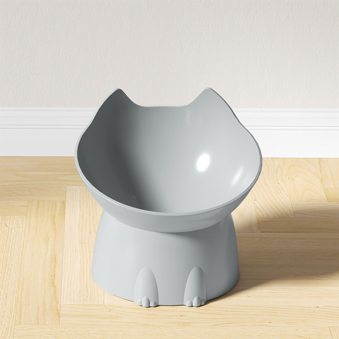 [High Rating] Raised Feeder for Cats and Dogs - Neck Friendly, Anti-Tilt Tilt Bowl for Food and Water