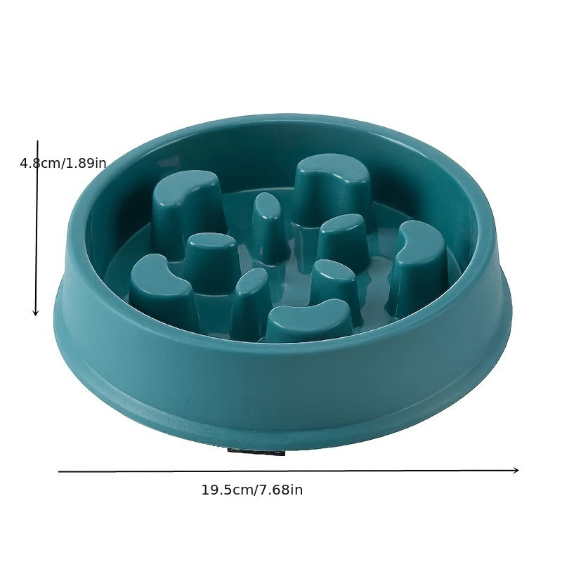 Anti-choking slow feeder and water bowl station for dogs and cats - prevents overeating and promotes healthy digestion