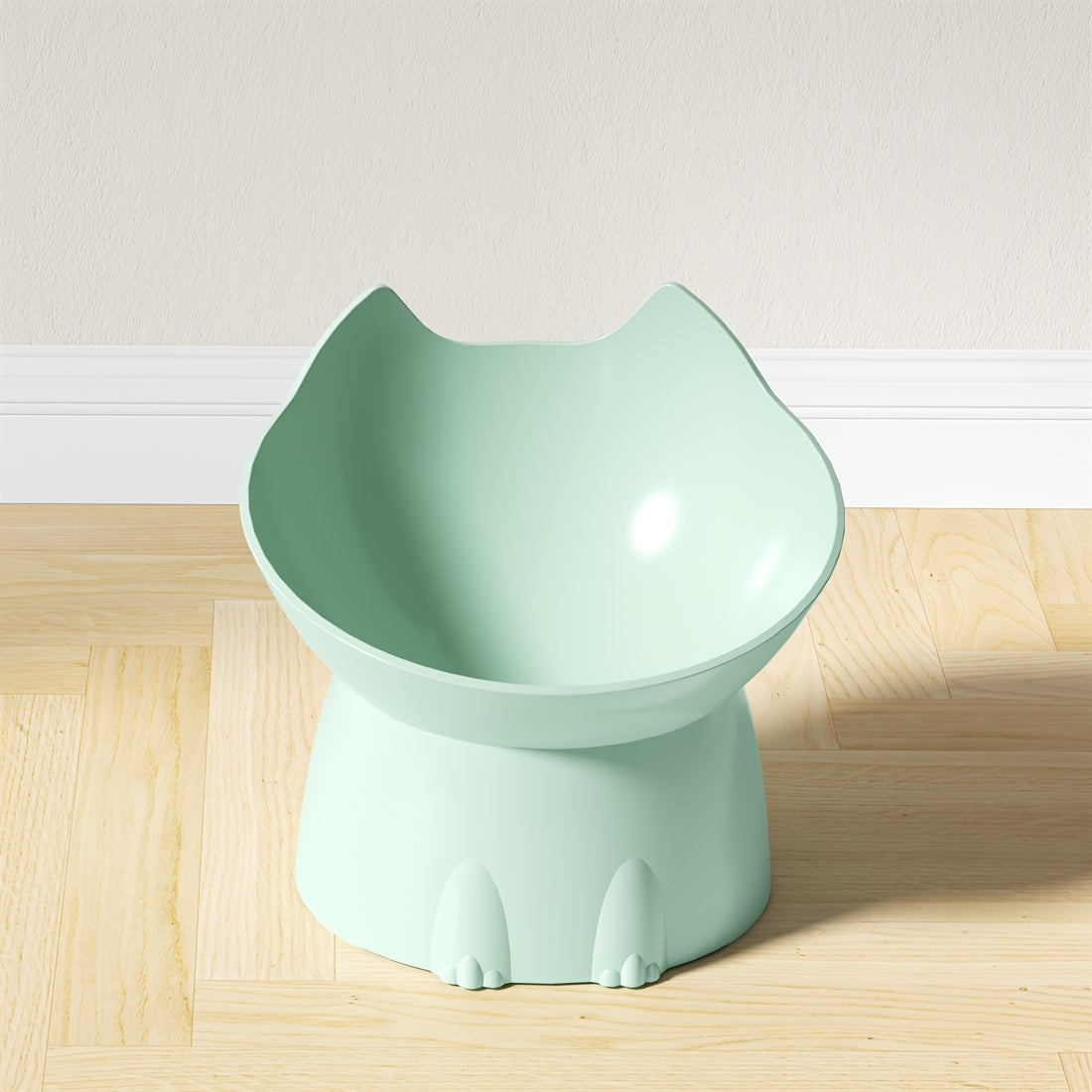 [High Rating] Raised Feeder for Cats and Dogs - Neck Friendly, Anti-Tilt Tilt Bowl for Food and Water