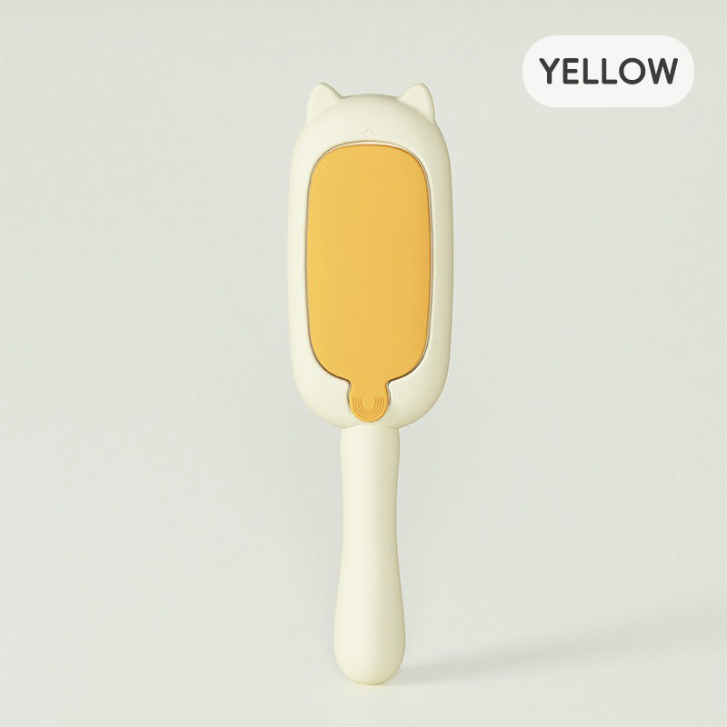 Electrostatic adsorption two-way roller hair removal brush