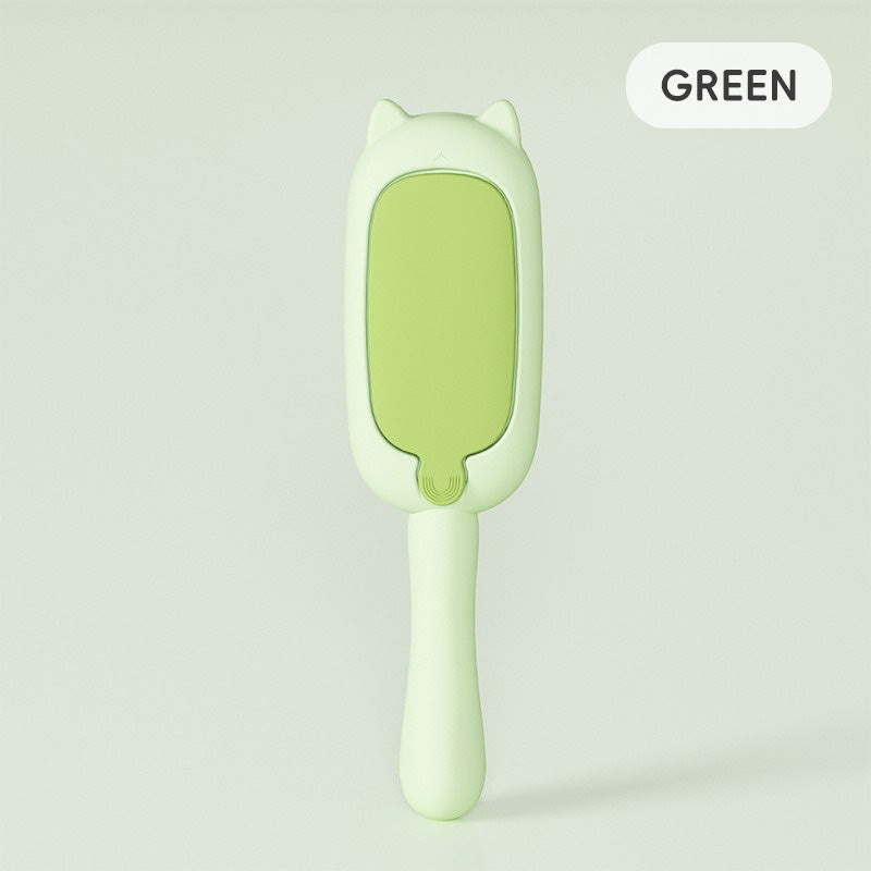 Electrostatic adsorption two-way roller hair removal brush