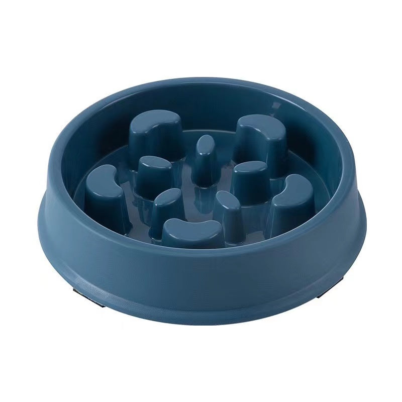 Anti-choking slow feeder and water bowl station for dogs and cats - prevents overeating and promotes healthy digestion
