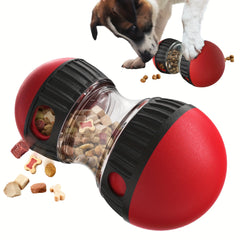 A dog toy that can hide food, eat slowly, spherical toy, enjoy interactive and educational dog toys